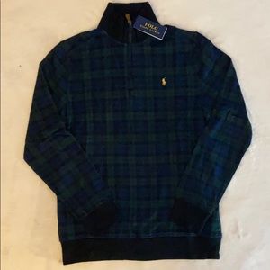 Brand New: Tartan Cotton French Terry Pullover
